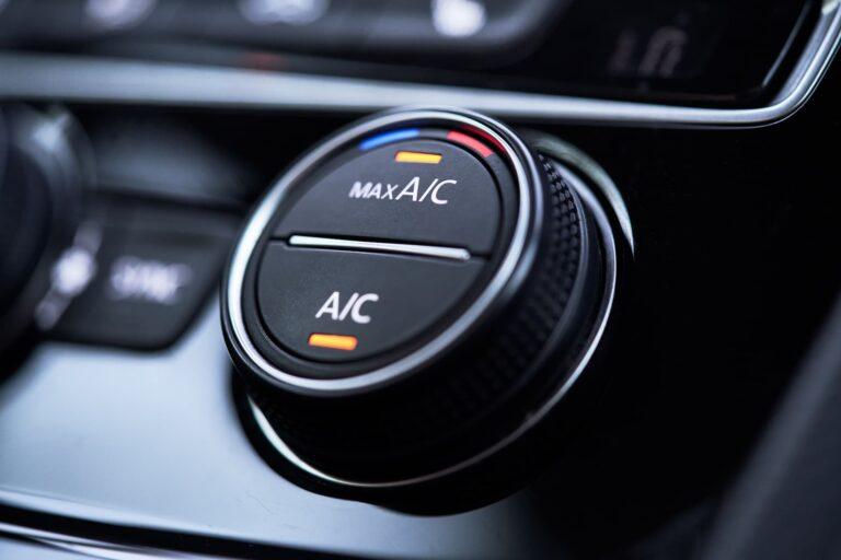 car air conditioning button