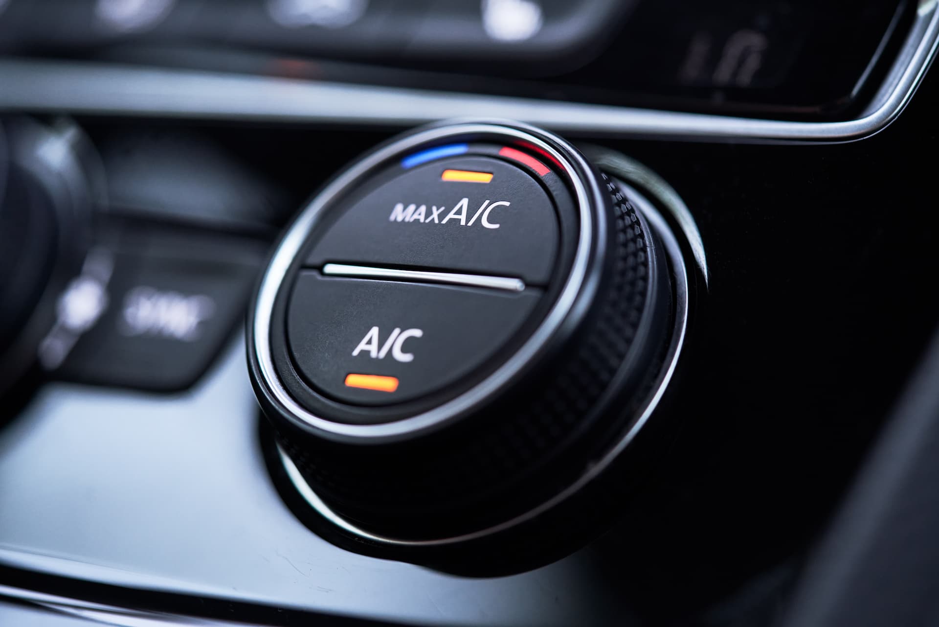car air conditioning button